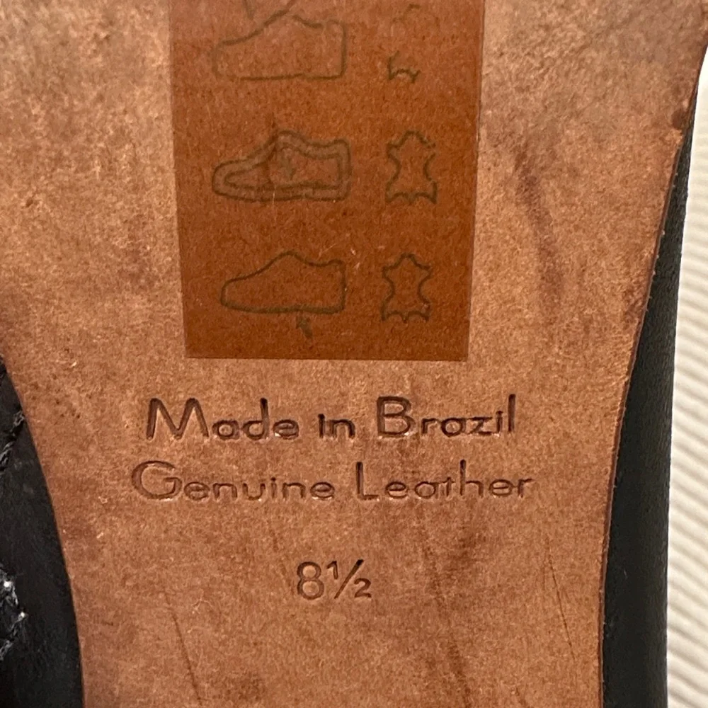 Madewell Black Leather Ankle Boots - Picture 5 of 5